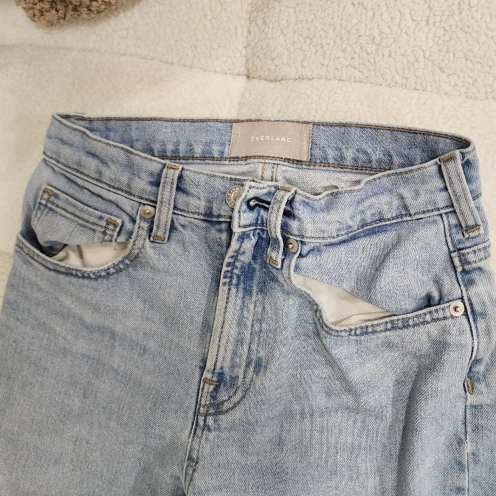 Everlane High Rise Straight Jeans
